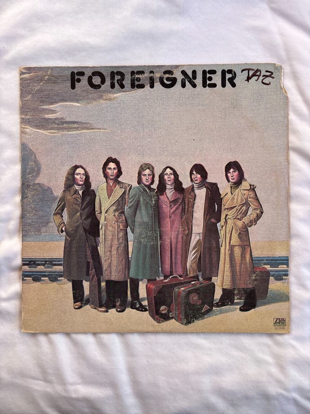 Foreigner Self Titled LP Vinyl Record rock